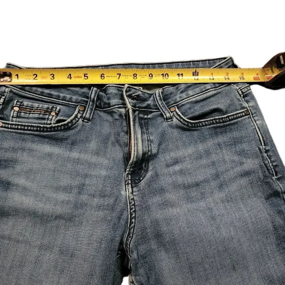 Calvin Klein Jeans City Shorts Women's Size 8 Denim Blue - Picture 4 of 6
